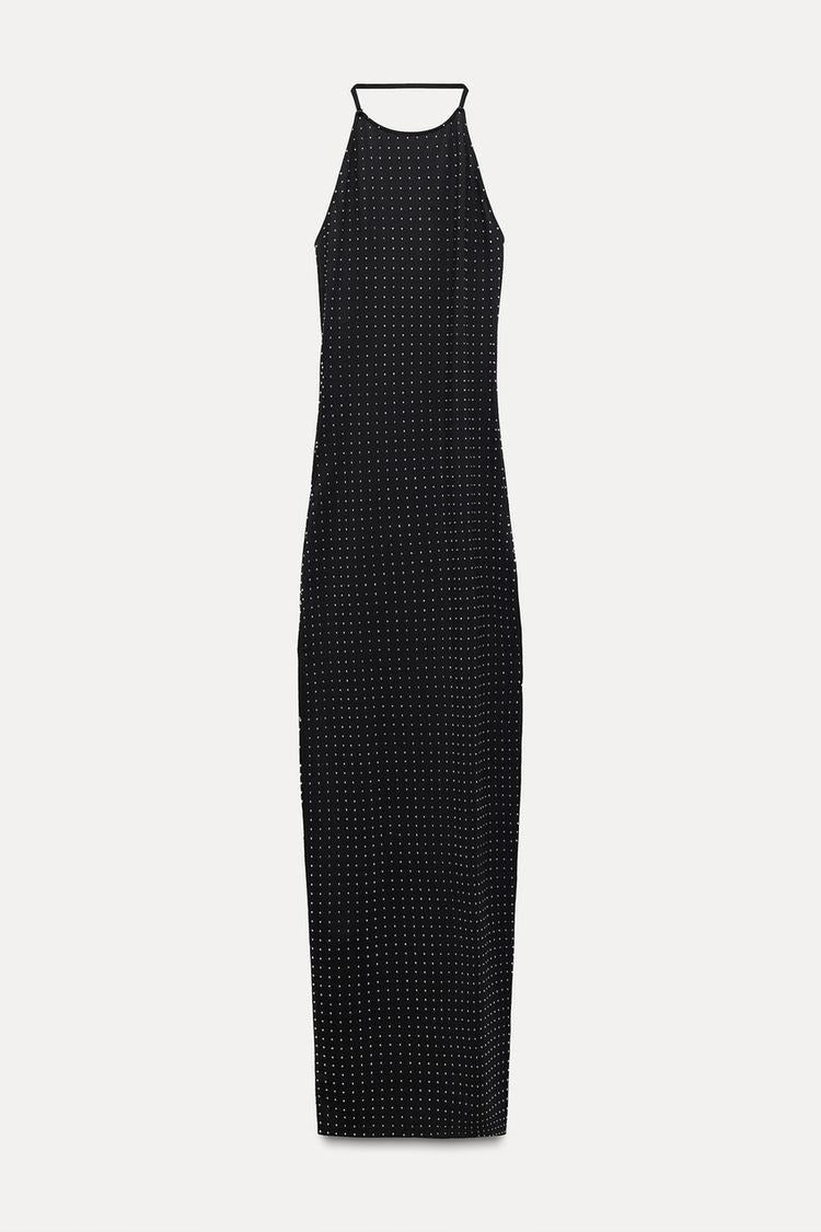 Halter™ | Elegant Dress with Rhinestones
