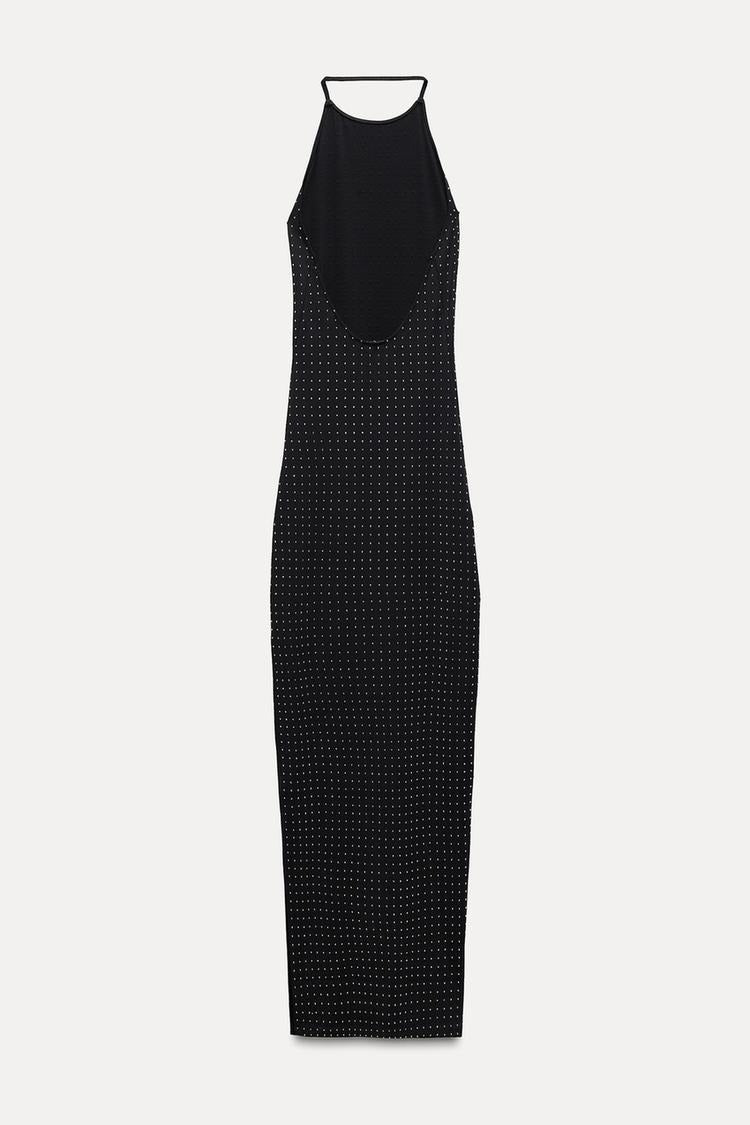 Halter™ | Elegant Dress with Rhinestones