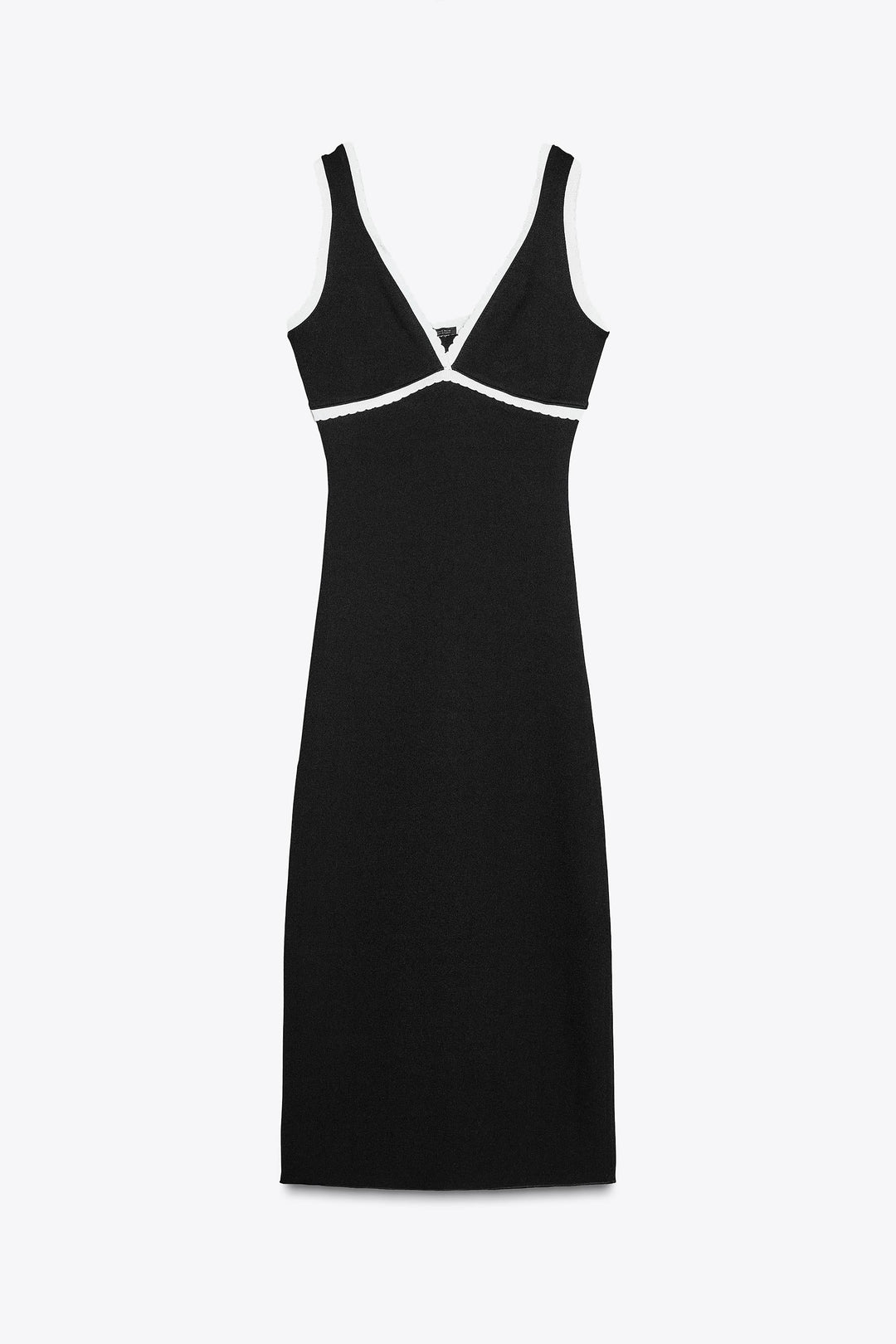 Clara™ | Contrast Grace Midi Dress