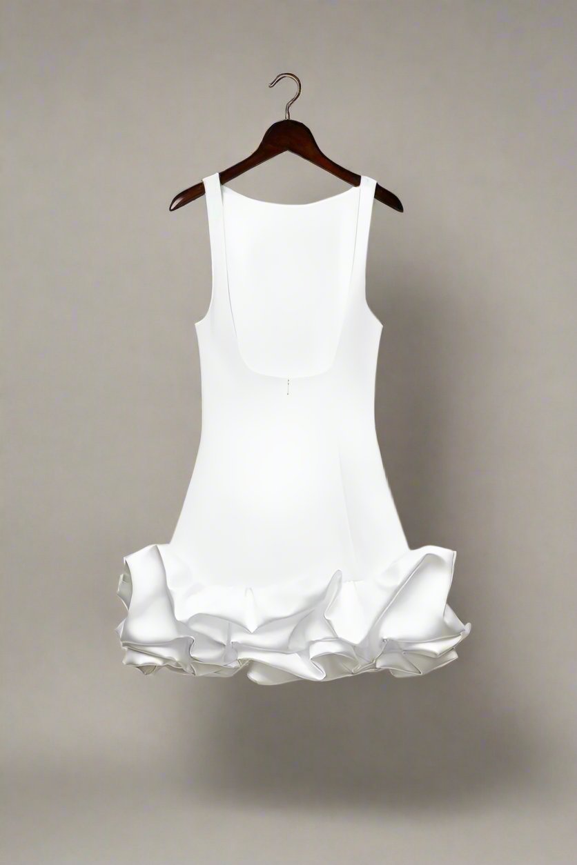 Eleganza™ | Ruffle Animal Dress