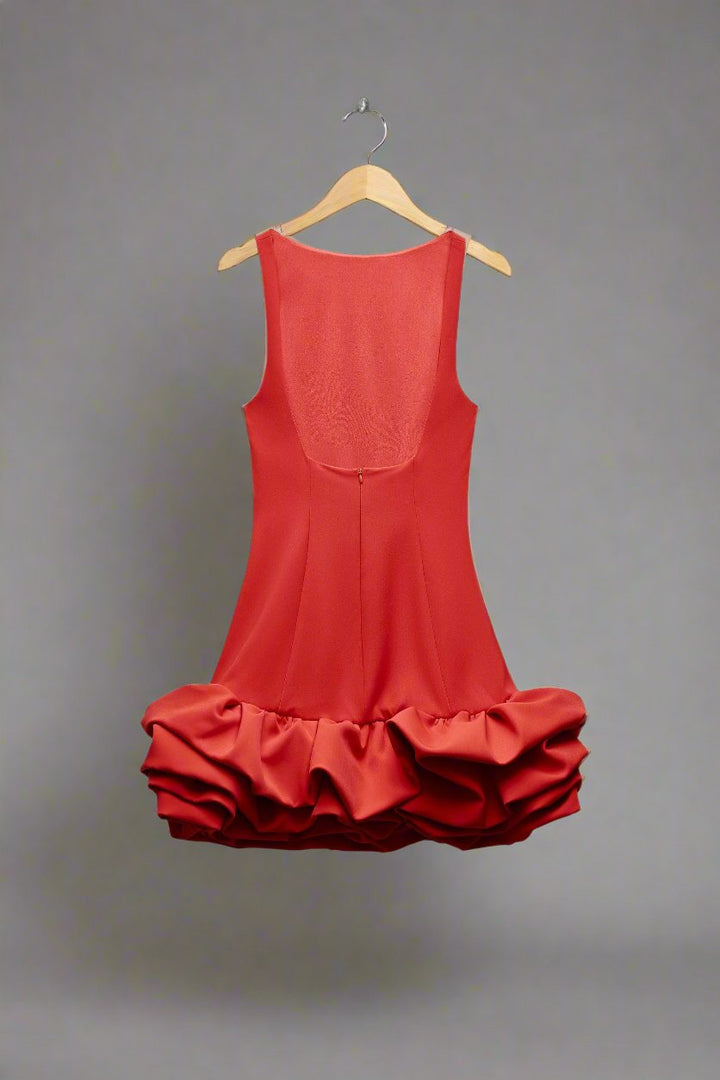 Eleganza™ | Ruffle Animal Dress