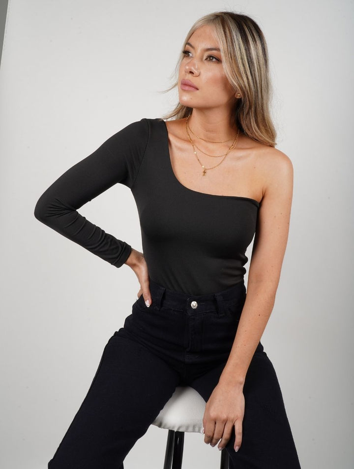 Deravyn™ | One-Shoulder Bodysuit