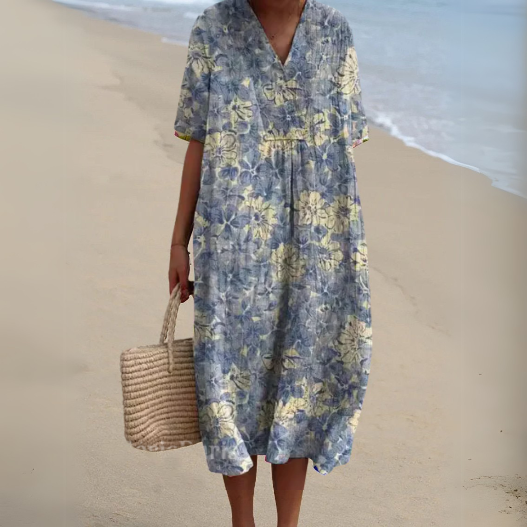 Sorellie™ | Floral Midi Dress