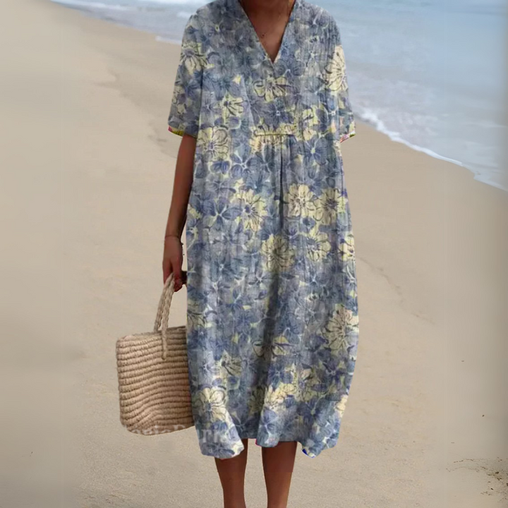 Sorellie™ | Floral Midi Dress