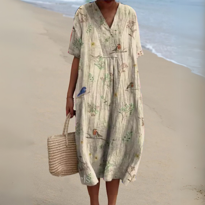 Sorellie™ | Floral Midi Dress