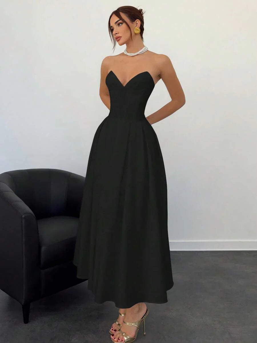 Nina™ | Elegant Midi Dress