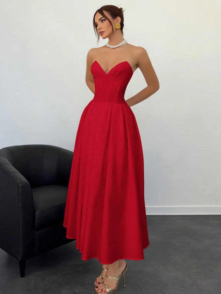 Nina™ | Elegant Midi Dress
