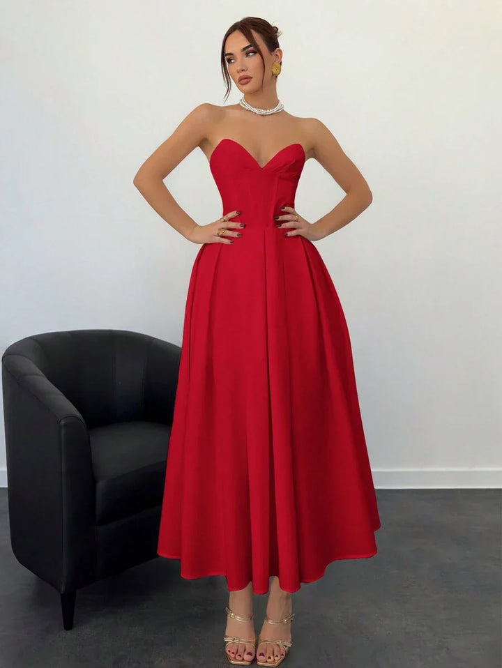 Nina™ | Elegant Midi Dress