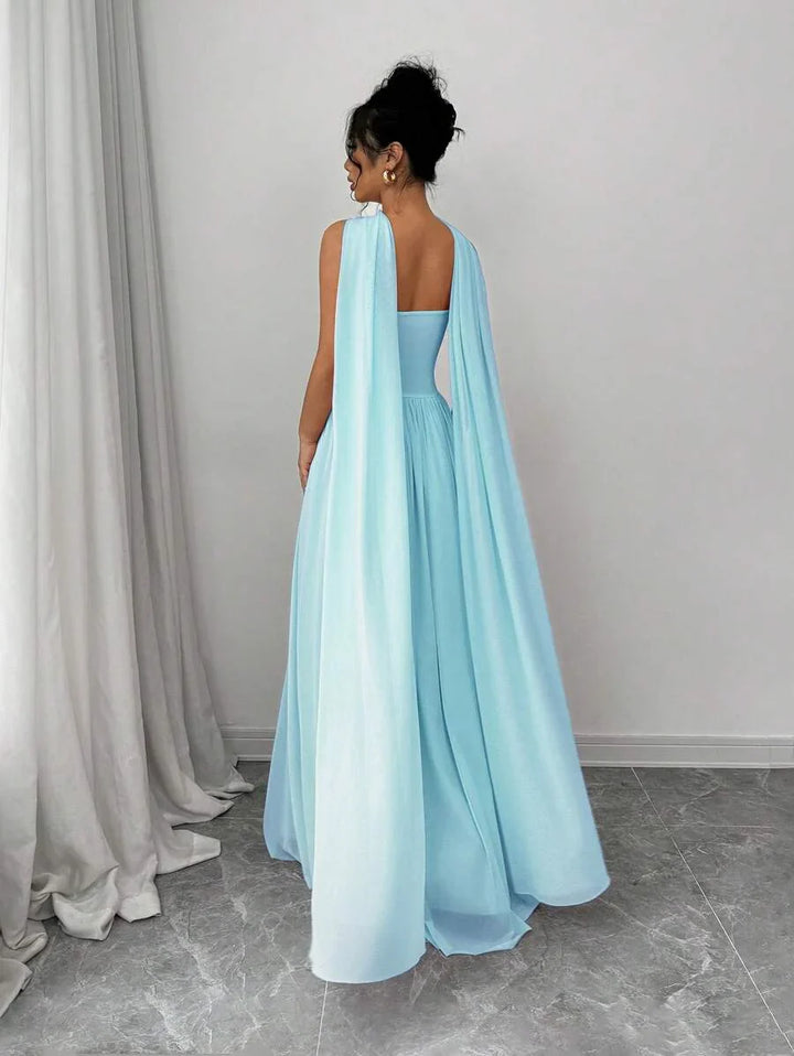 Alessia™ | Sculpted Strapless Maxi Dress