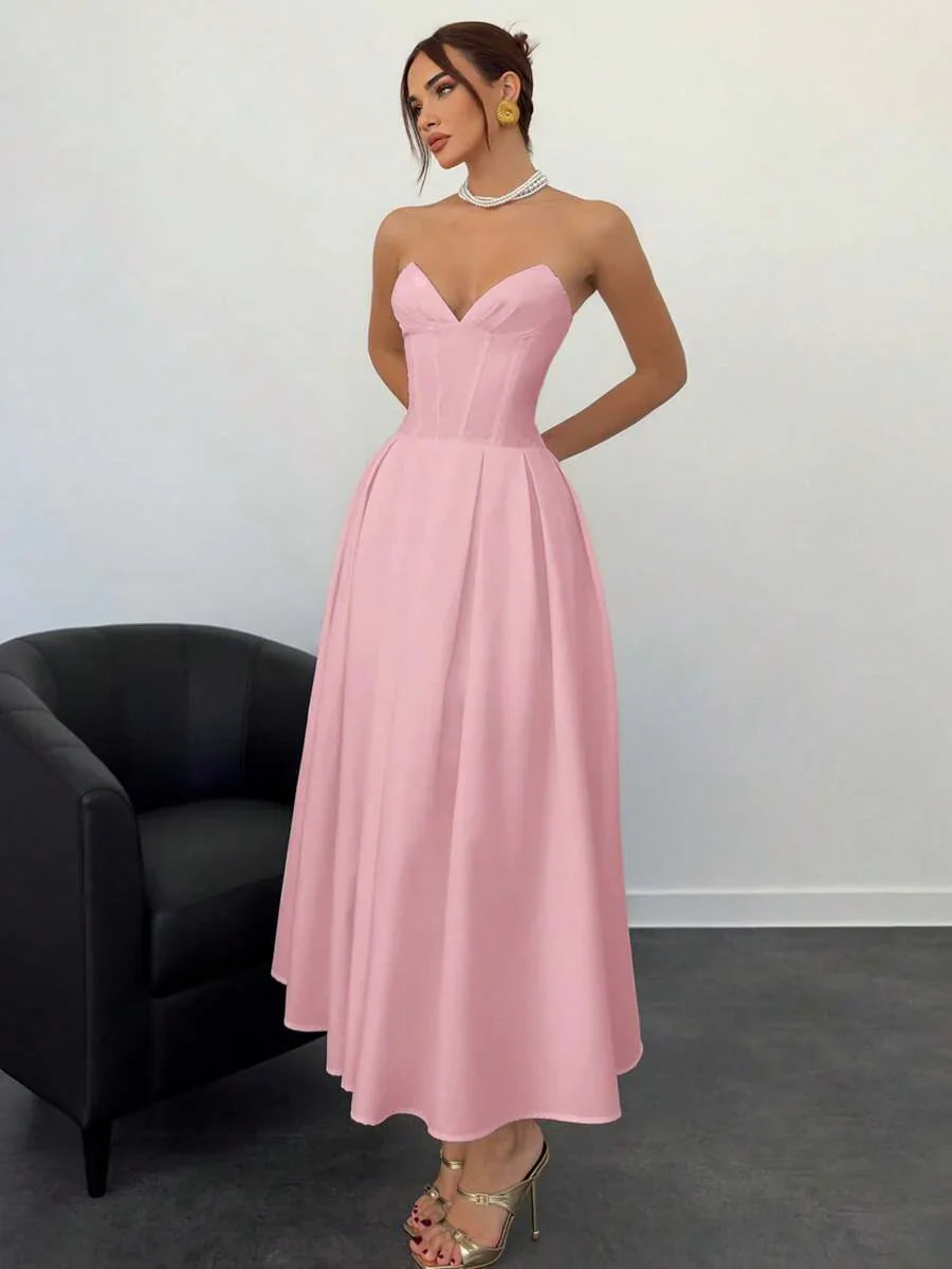 Nina™ | Elegant Midi Dress