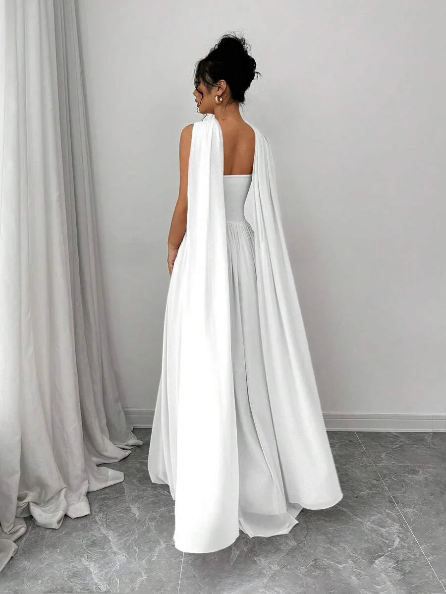 Alessia™ | Sculpted Strapless Maxi Dress