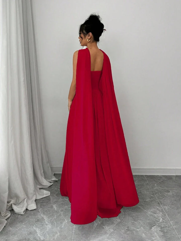 Alessia™ | Sculpted Strapless Maxi Dress