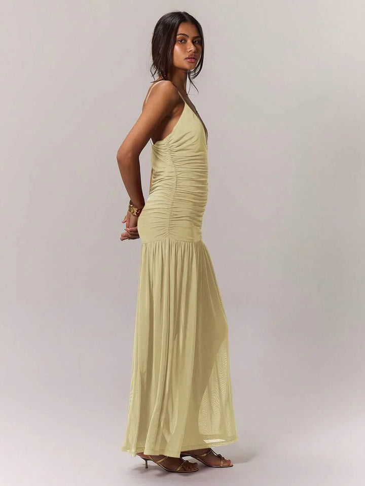 Leonie™ | Gathered Waist Holiday Dress