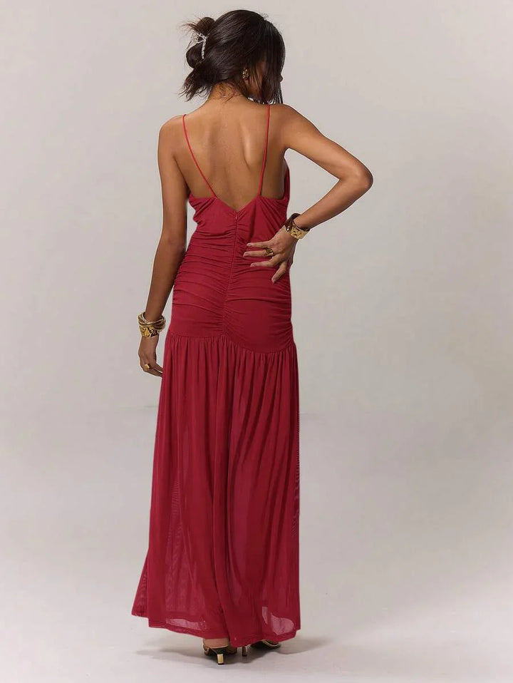 Leonie™ | Gathered Waist Holiday Dress