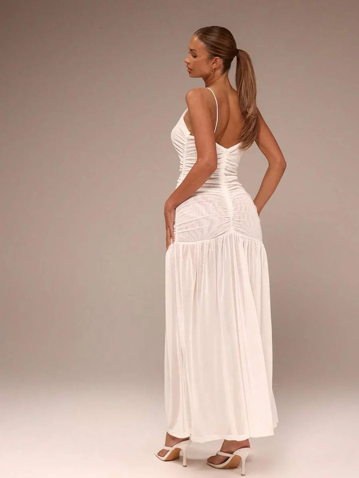 Leonie™ | Gathered Waist Holiday Dress