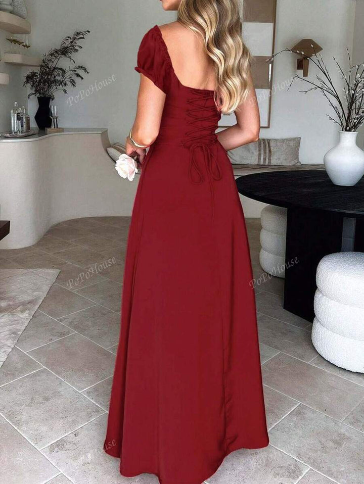 Isolde™ | Soft Boho Corset Maxi Dress