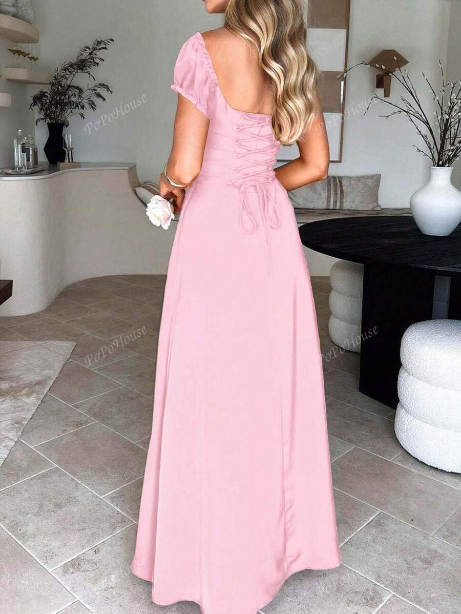 Isolde™ | Soft Boho Corset Maxi Dress