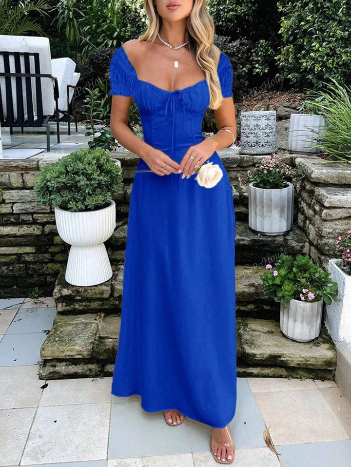 Isolde™ | Soft Boho Corset Maxi Dress