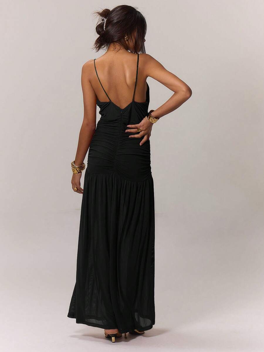 Leonie™ | Gathered Waist Holiday Dress