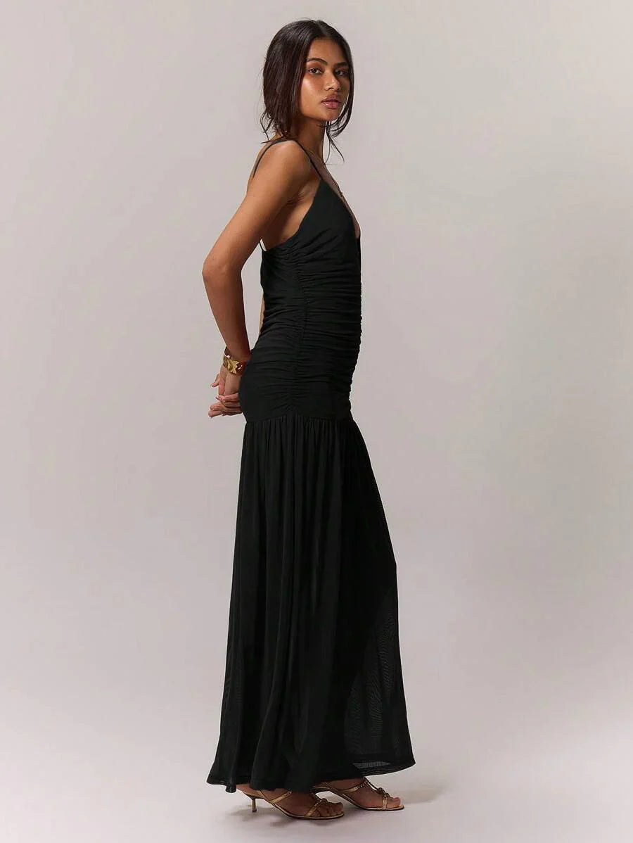 Leonie™ | Gathered Waist Holiday Dress