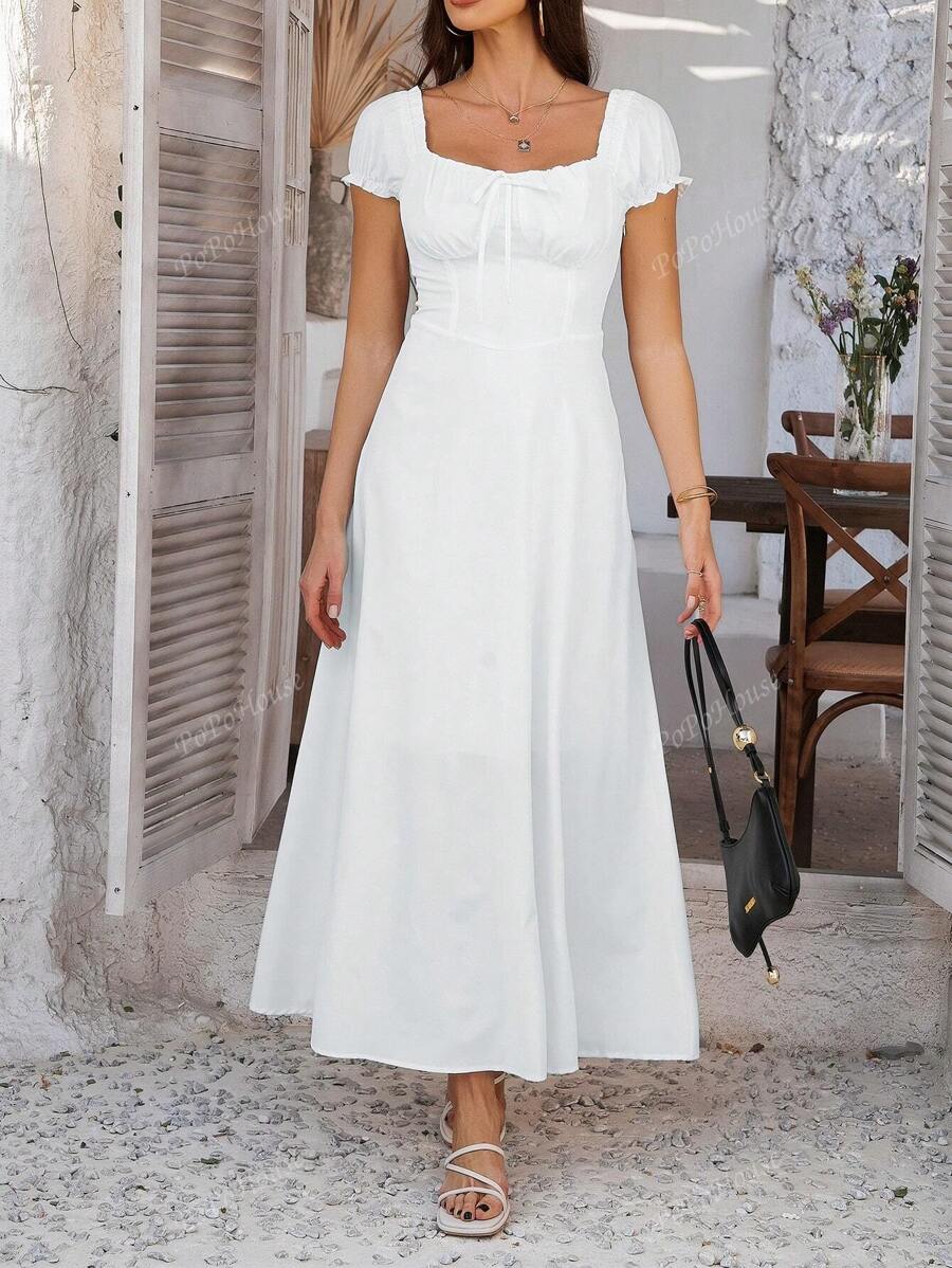 Isolde™ | Soft Boho Corset Maxi Dress
