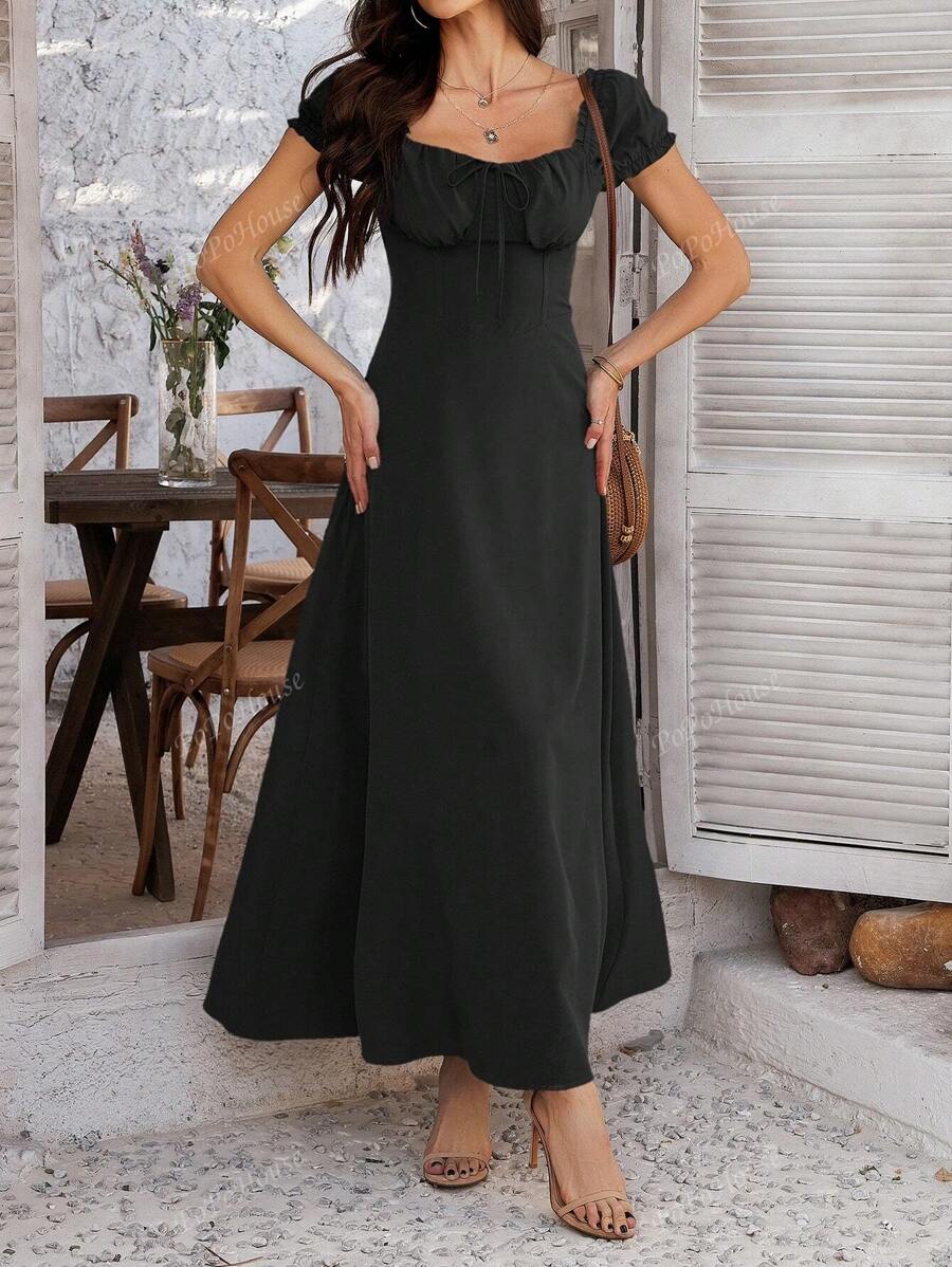 Isolde™ | Soft Boho Corset Maxi Dress