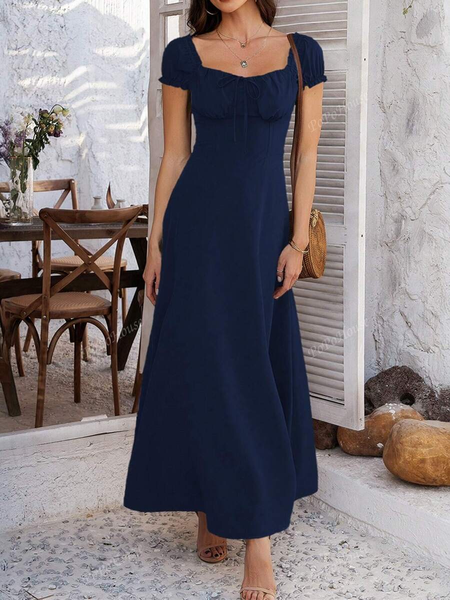 Isolde™ | Soft Boho Corset Maxi Dress