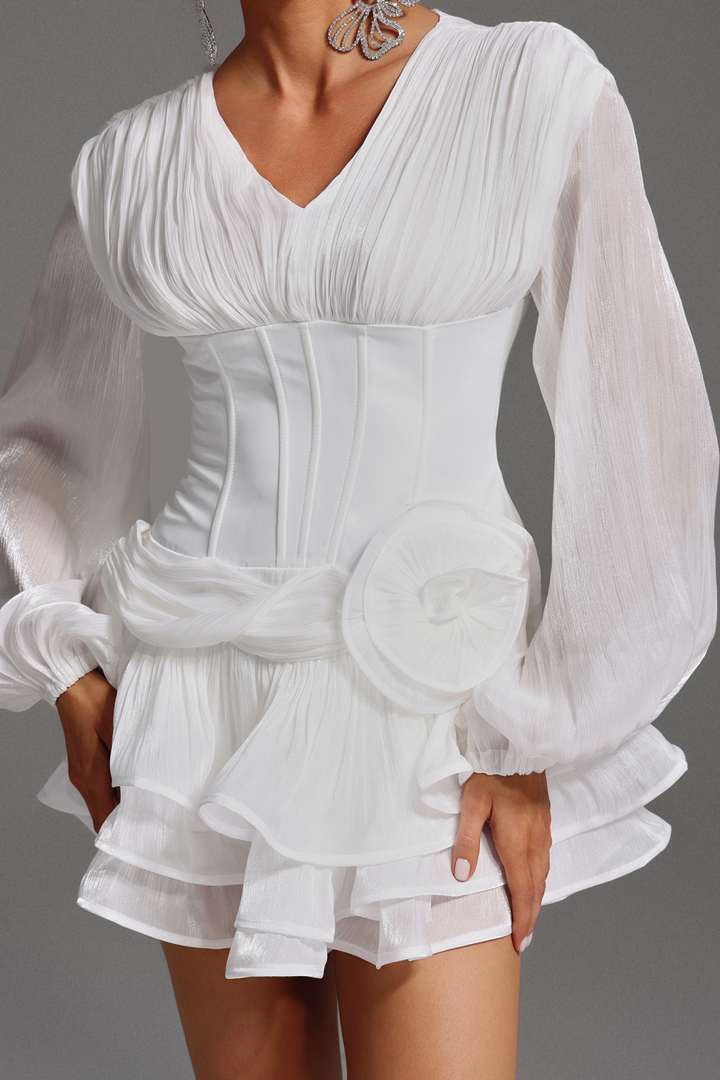 Evelin™ | Ruffled Corset Dress