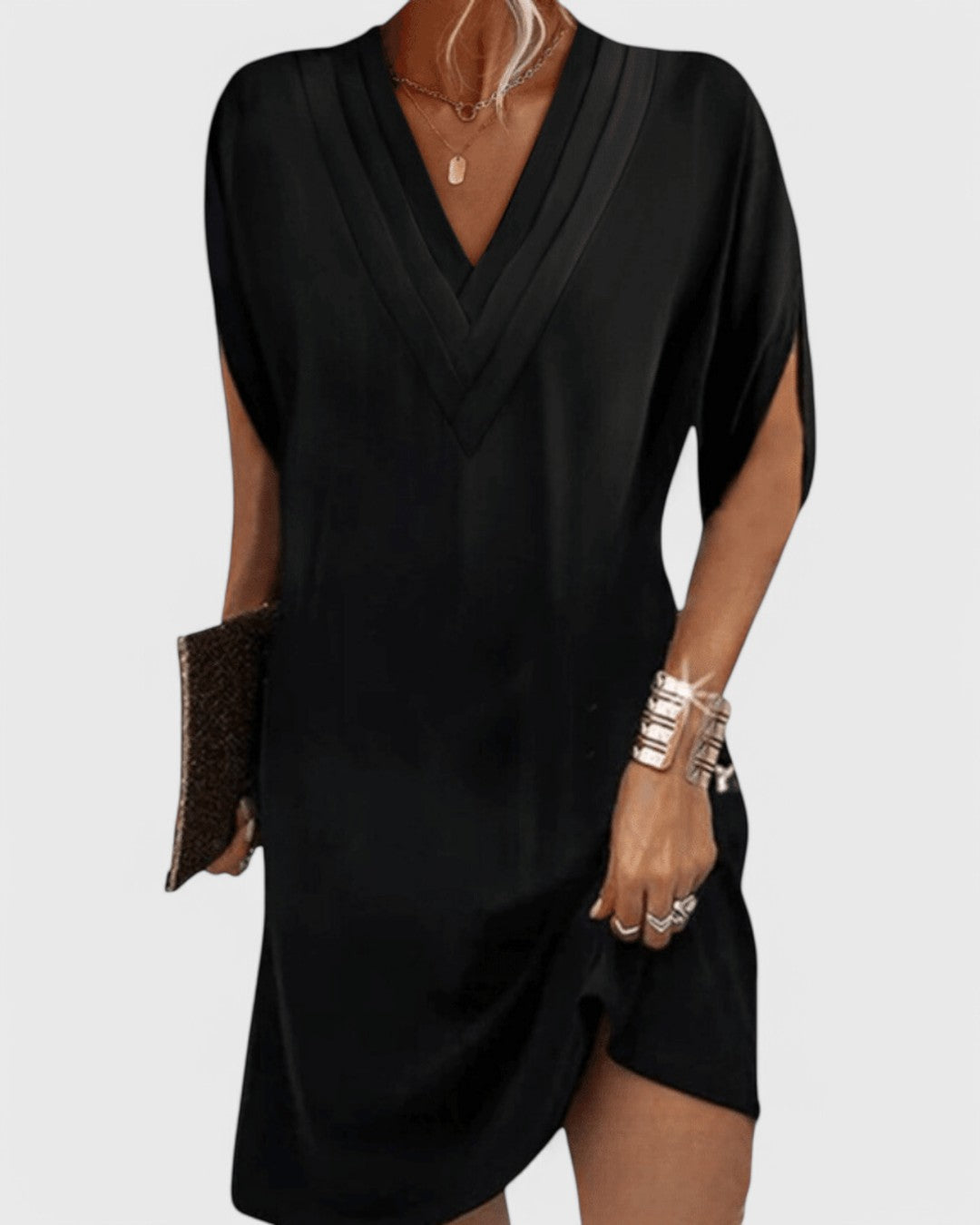 Jasper™ | Midnight Edge Mini Dress