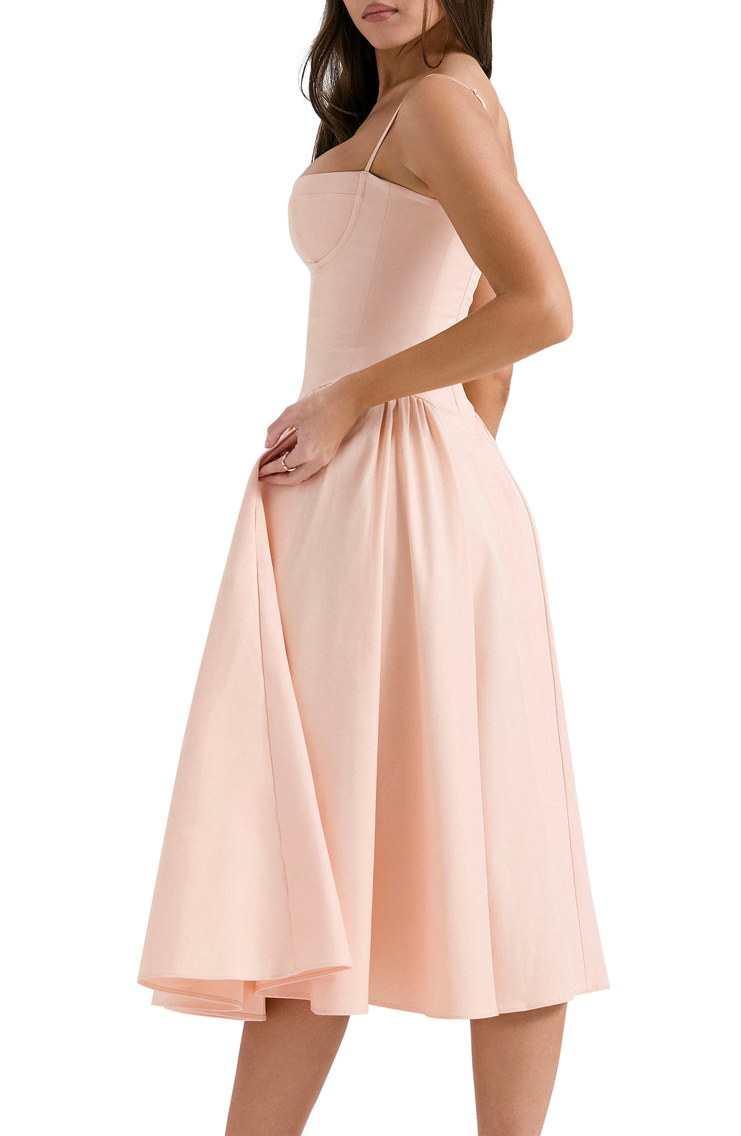 Elara™ | Charm Midi Dress