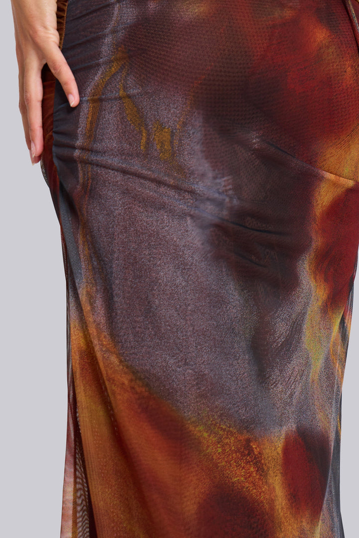 Neriah™ | Whiskey Drape Maxi Dress