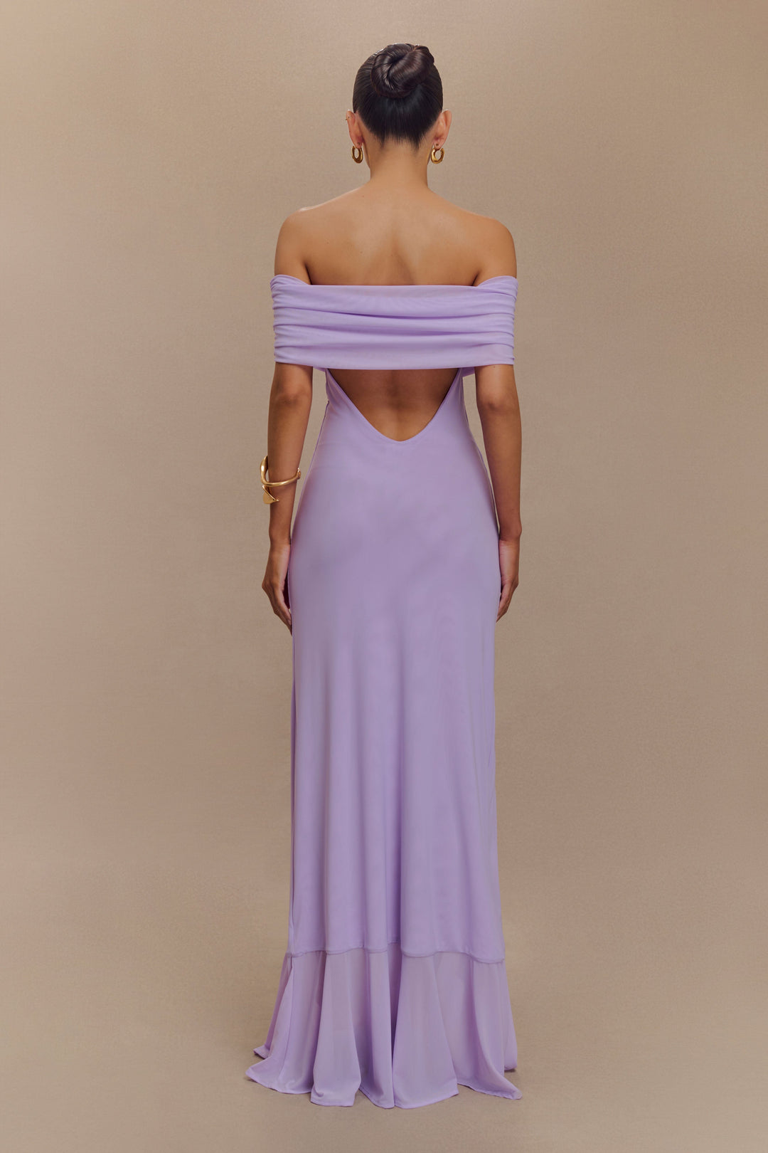 Zarina™ | Off-Shoulder Ruffle Maxi Dress