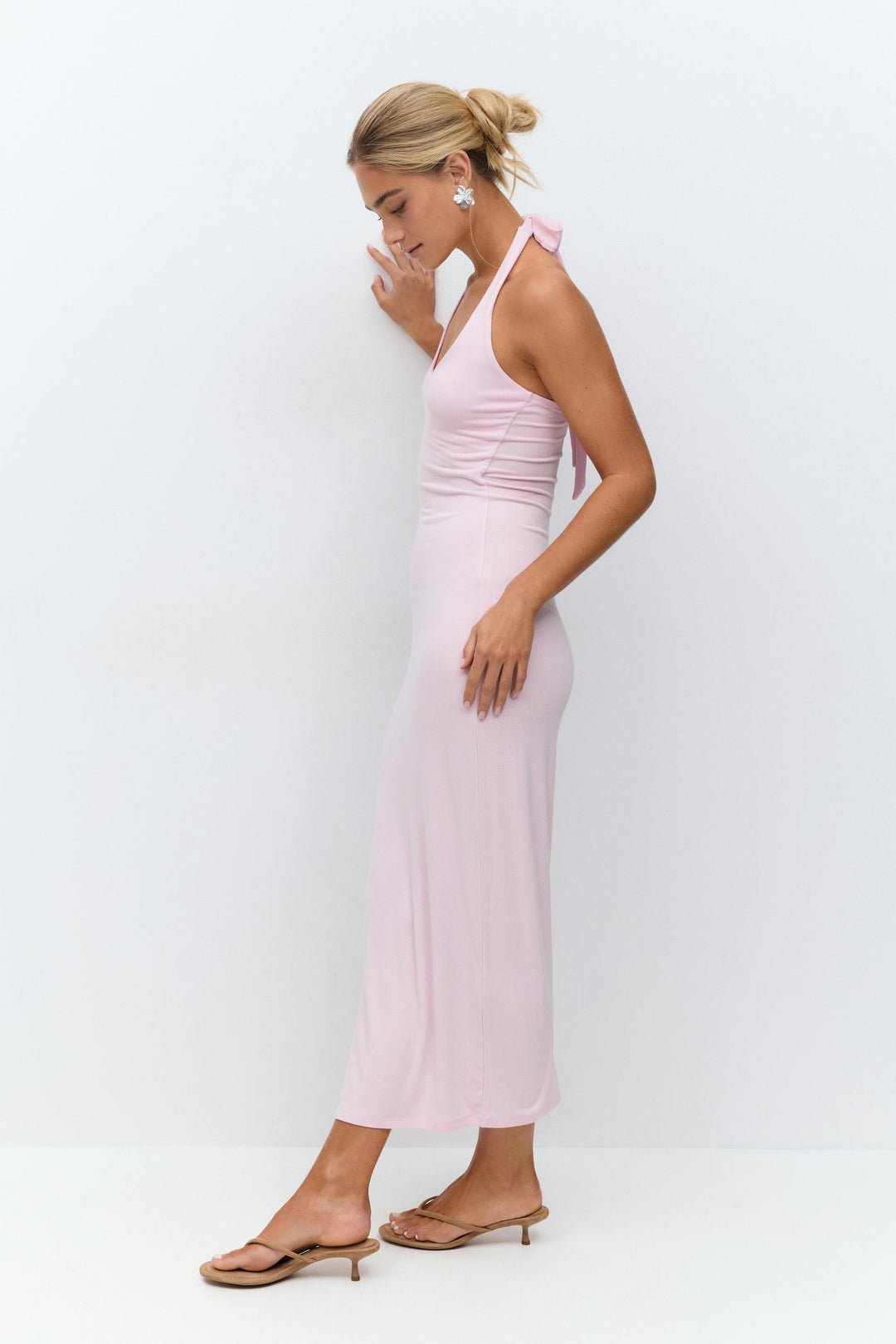 Inès™ | Halterneck Midaxi Dress