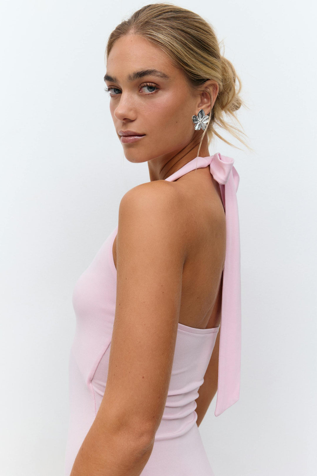 Inès™ | Halterneck Midaxi Dress