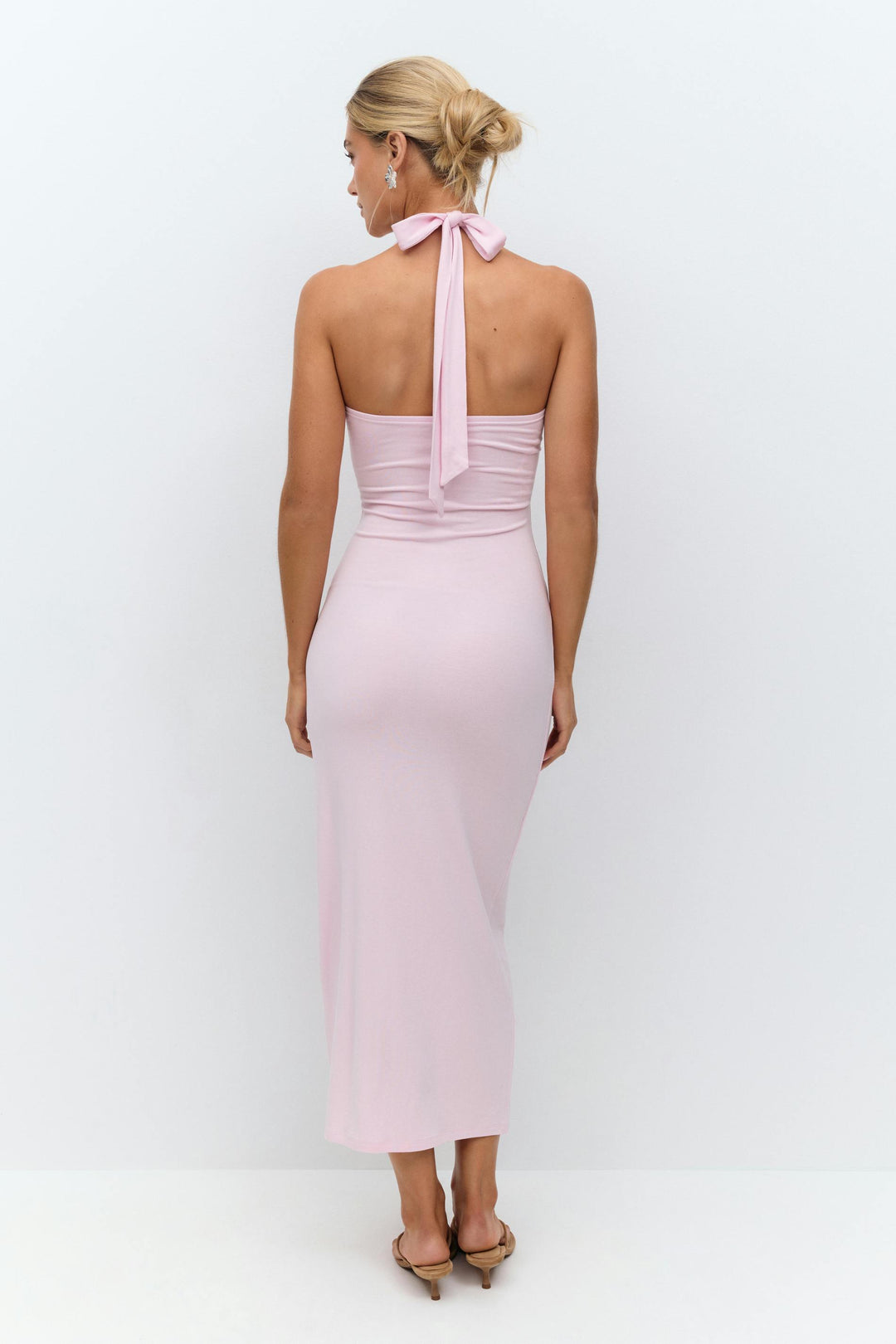 Inès™ | Halterneck Midaxi Dress