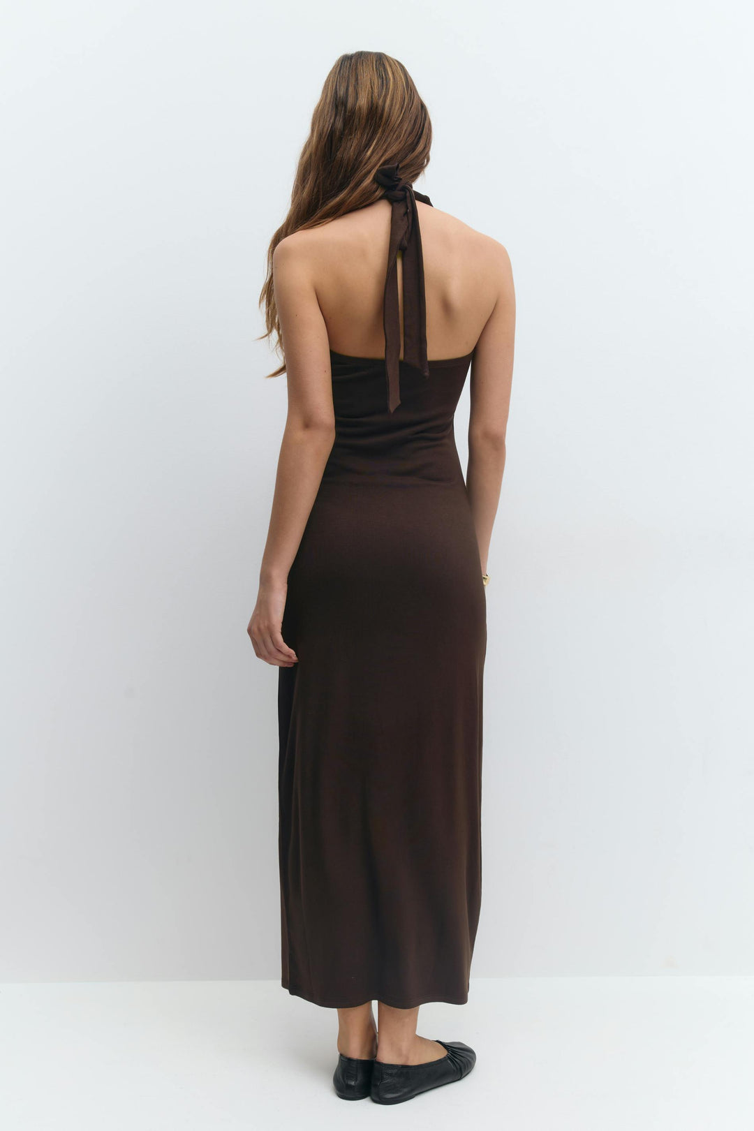 Inès™ | Halterneck Midaxi Dress