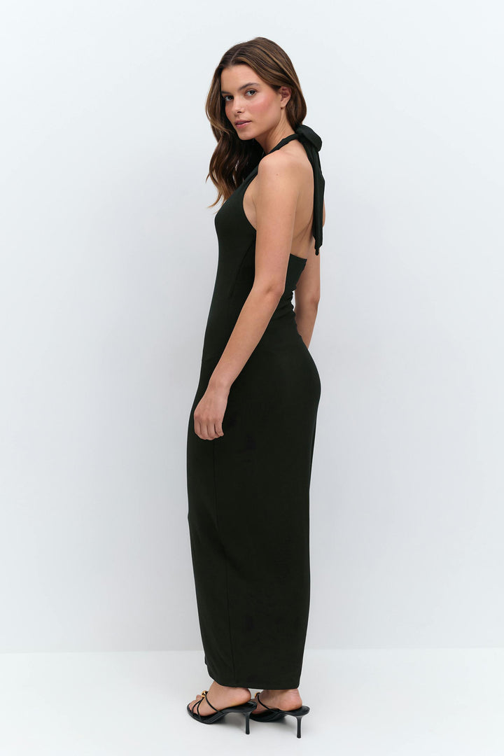 Inès™ | Halterneck Midaxi Dress