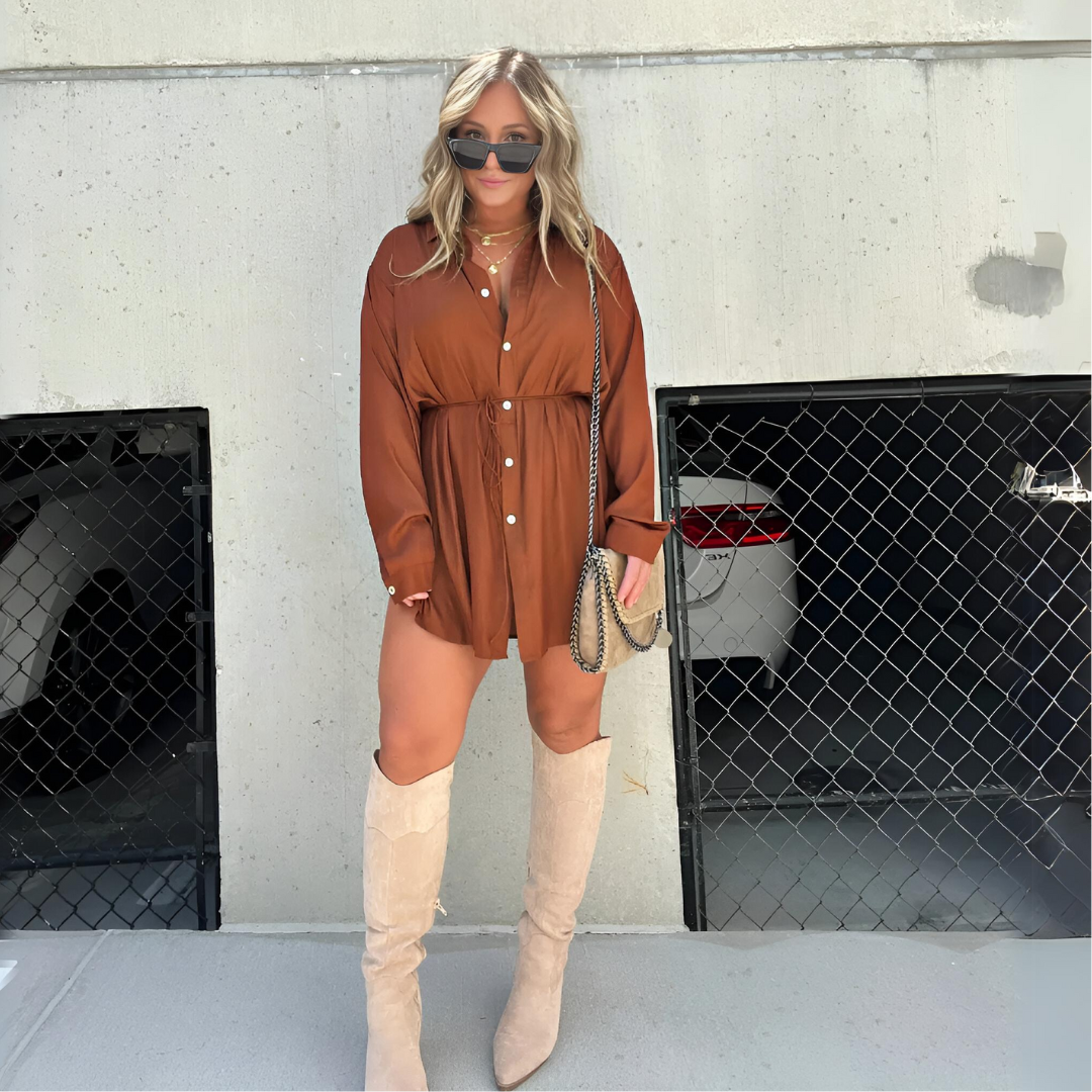 Sevina™ | Overall Dress