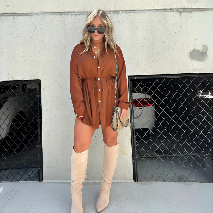 Sevina™ | Overall Dress