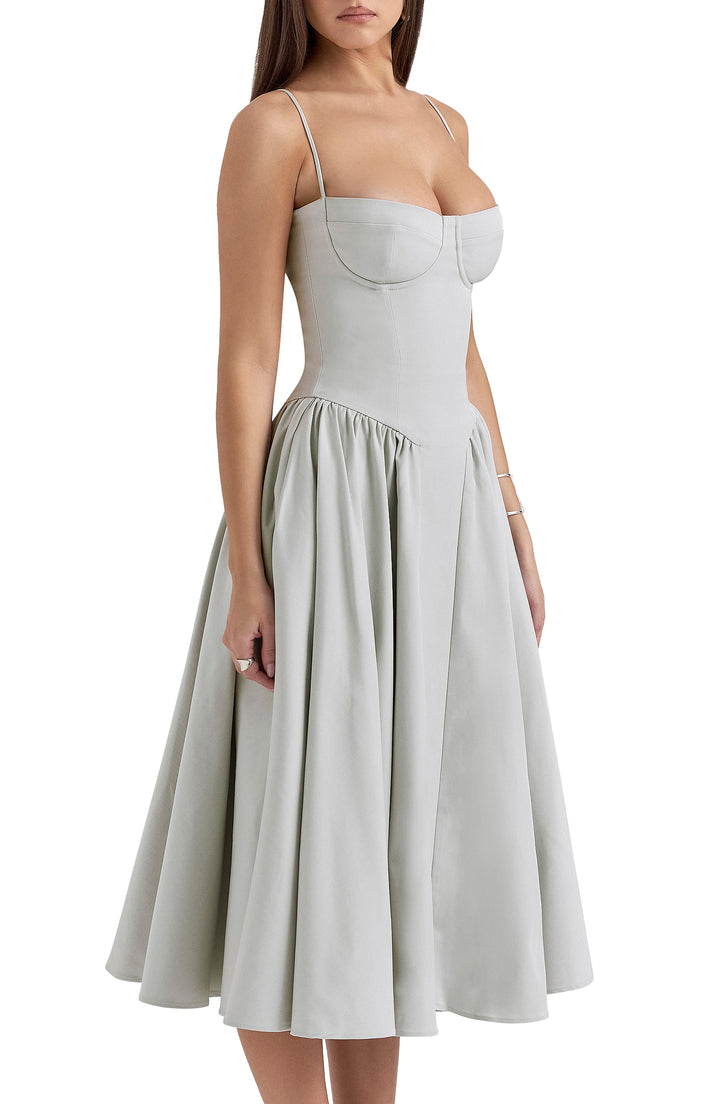 Elara™ | Charm Midi Dress