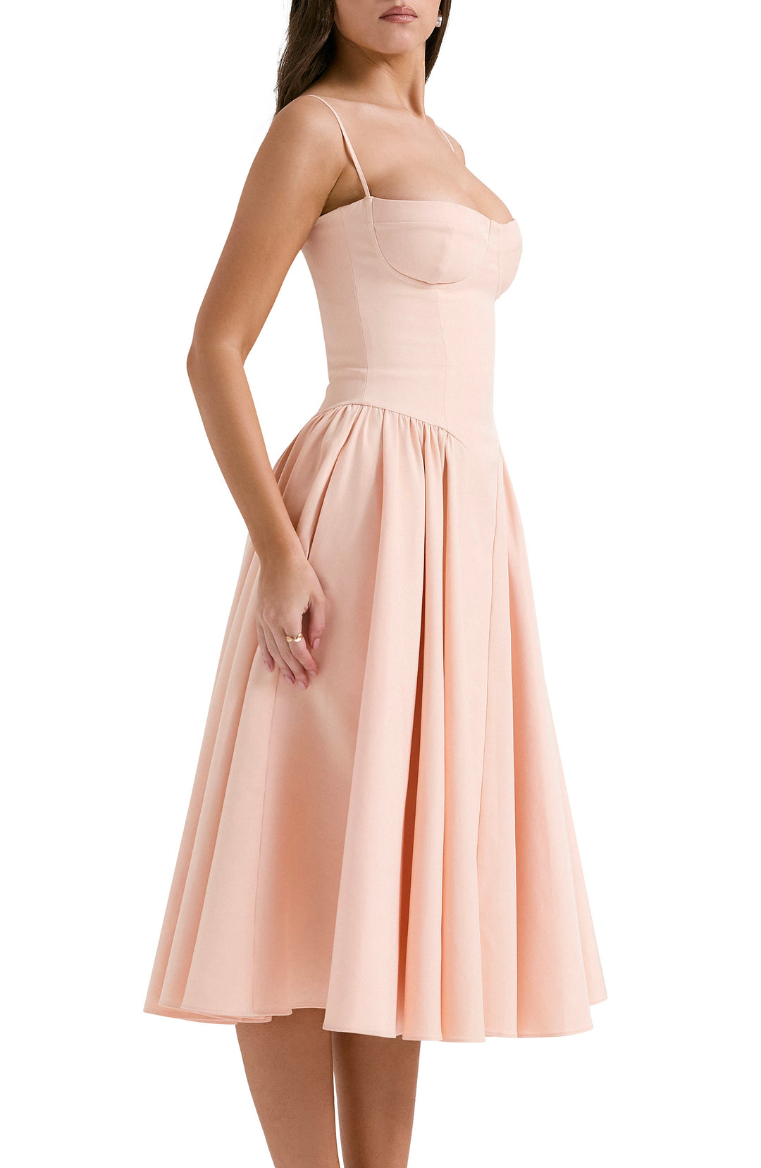 Elara™ | Charm Midi Dress