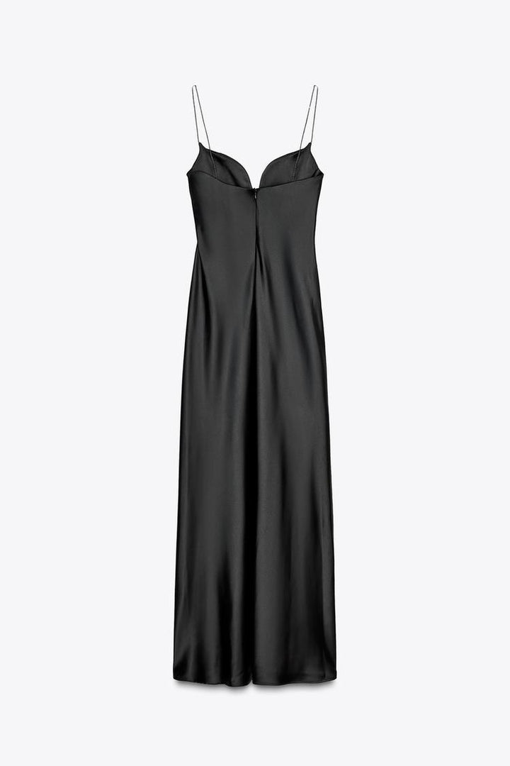 Eska™ | Maxi Dress with Drifted Length