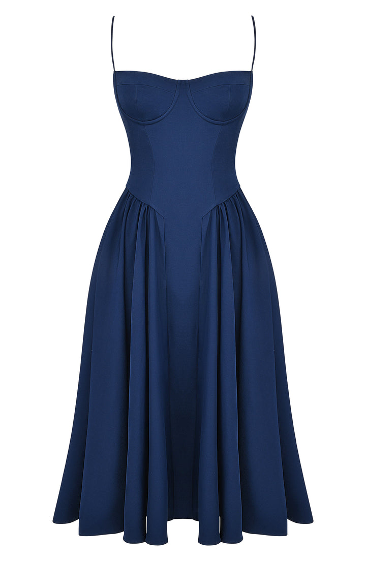 Elara™ | Charm Midi Dress