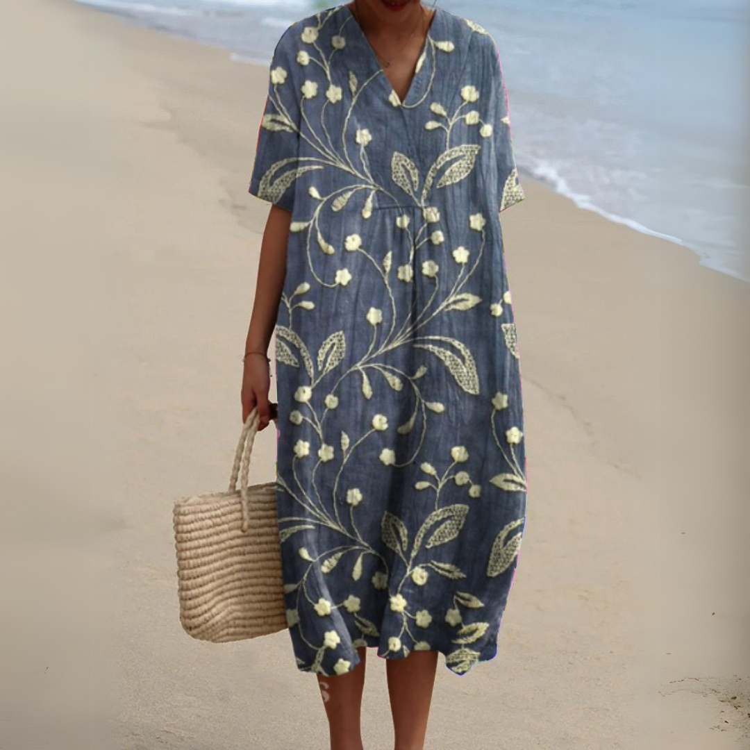 Sorellie™ | Floral Midi Dress