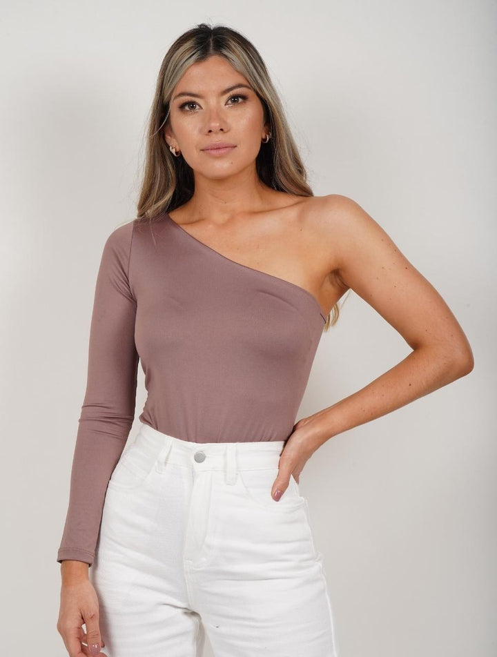 Deravyn™ | One-Shoulder Bodysuit