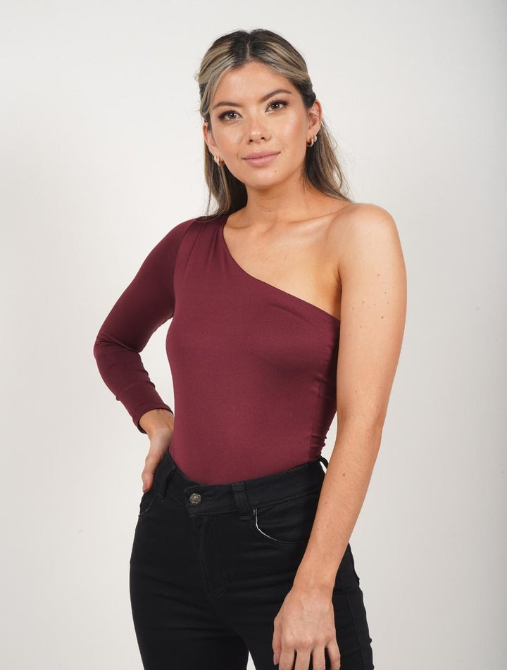 Deravyn™ | One-Shoulder Bodysuit
