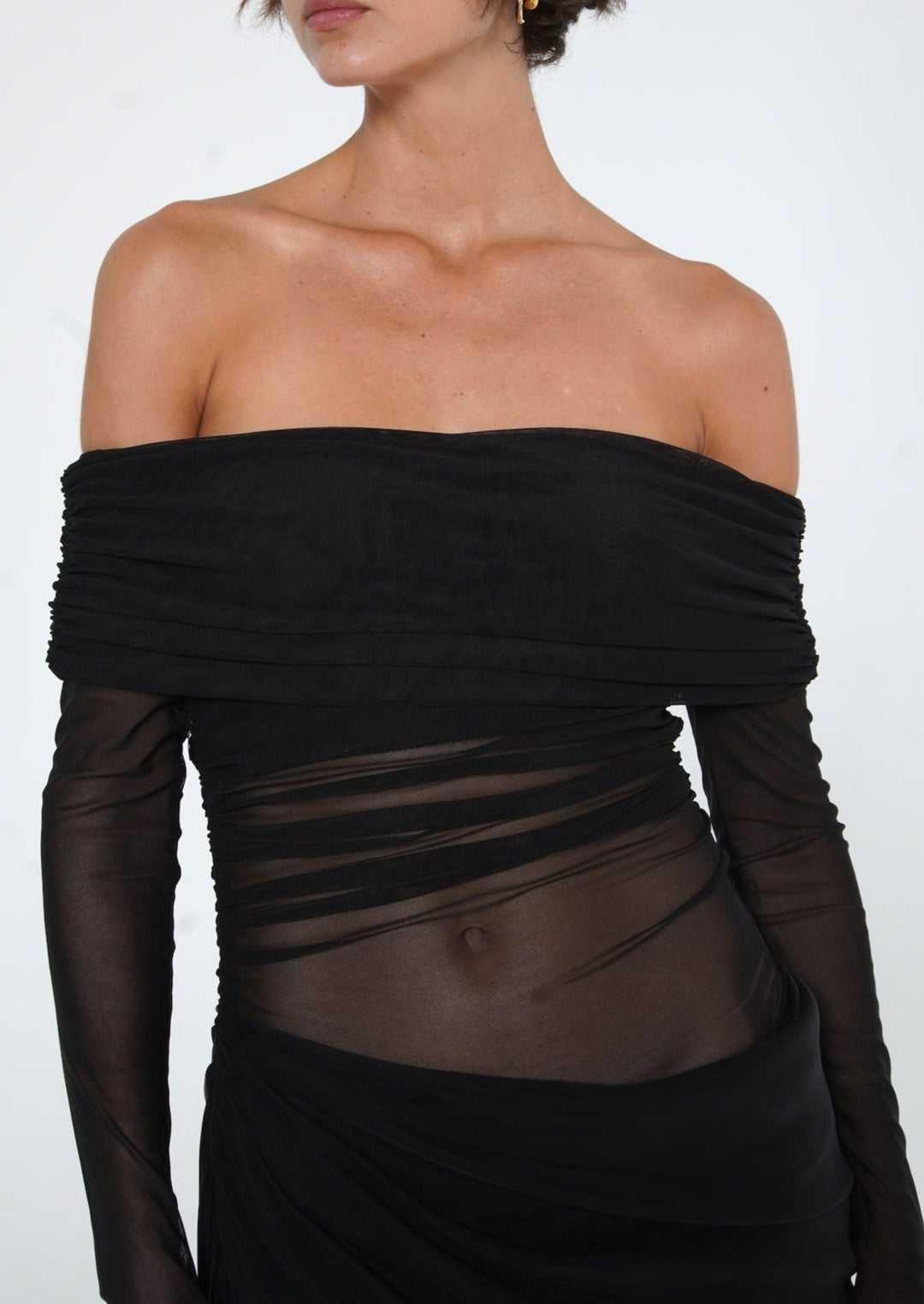 Lydia™ | Draped Back Maxi Dress