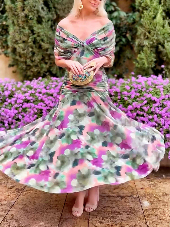 Chloe™ | Romantic Off-Shoulder Dress