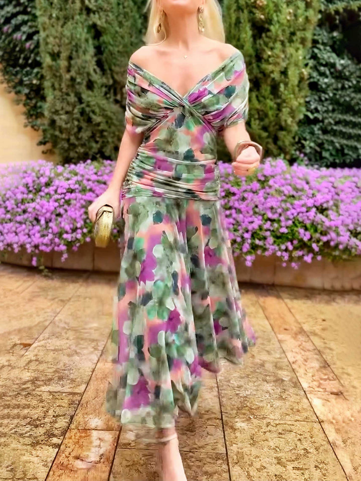 Chloe™ | Romantic Off-Shoulder Dress