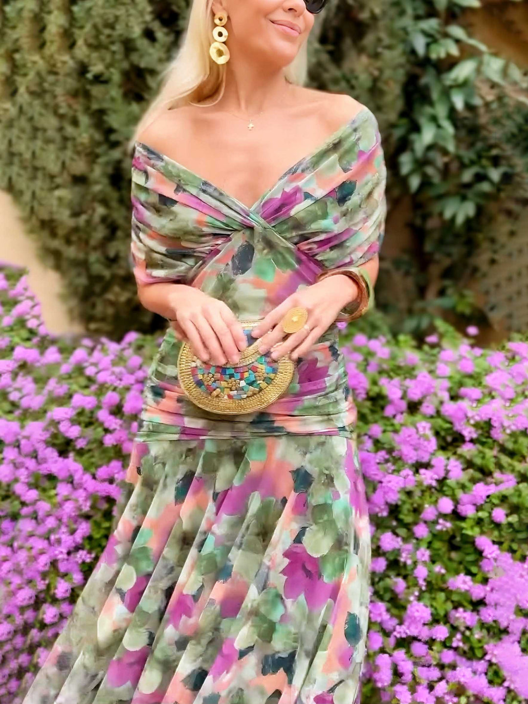 Chloe™ | Romantic Off-Shoulder Dress